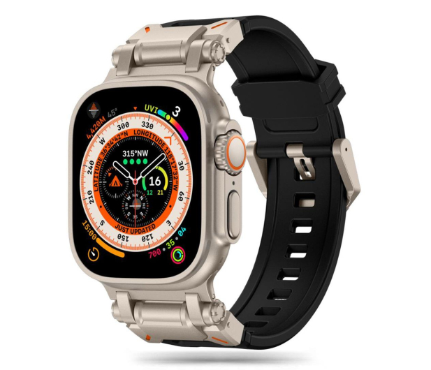 TECH-PROTECT Delta Pro do Apple Watch 44/45/46/49 mm Black/Titanium 5906302307821 - 1285525 - zdjęcie